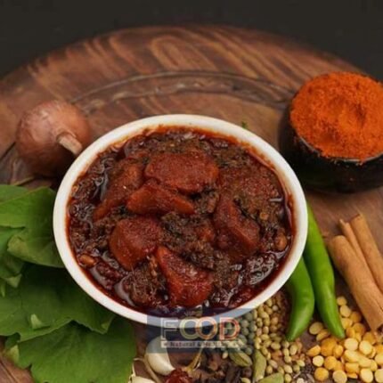 Gongura Mutton Pickle With Bone